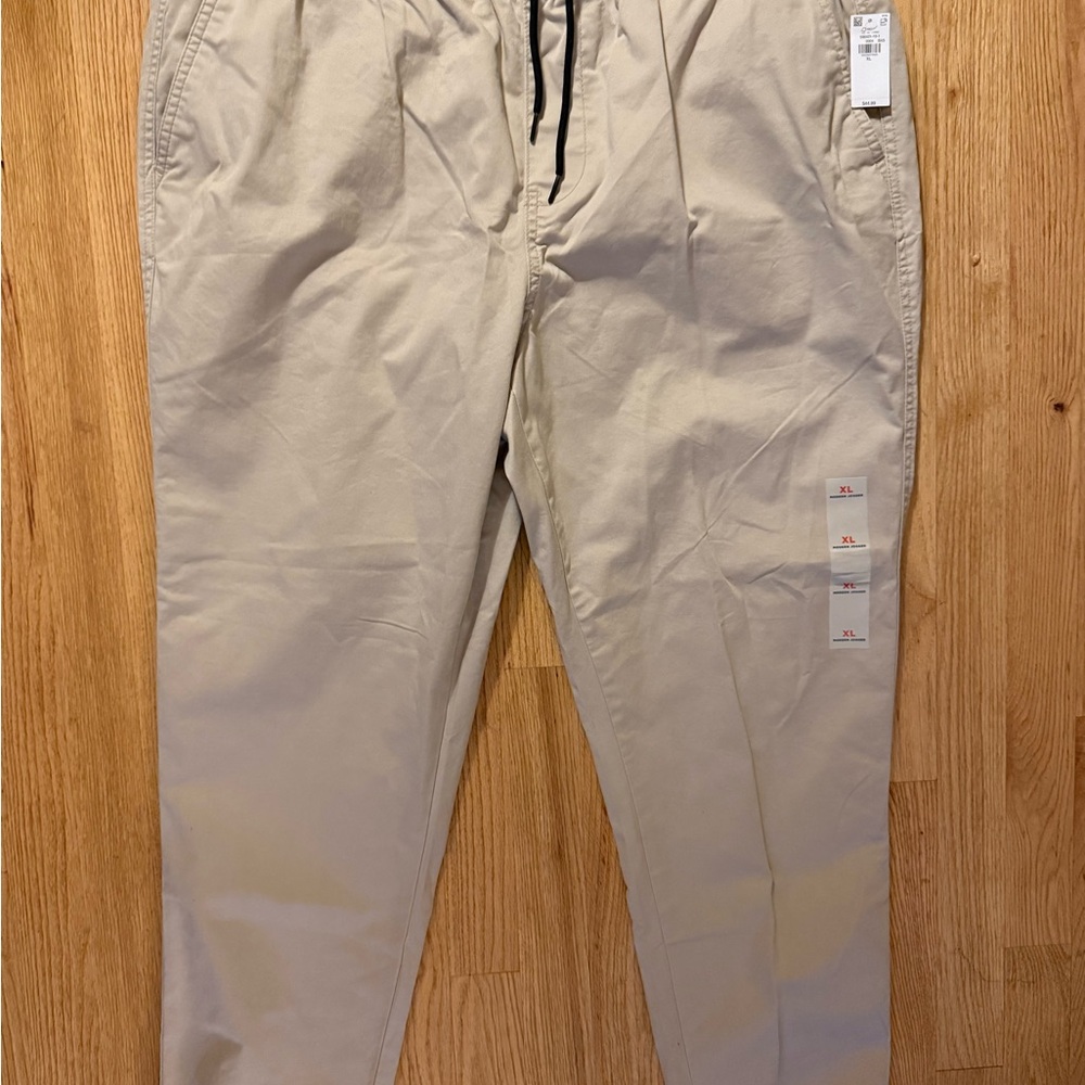 Men’s Old Navy Tan Chinos Lightweight Cotton Blend, Size XL, BNWT